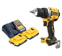 DeWalt DCD 800 D2 Perceuse-visseuse sans fil 18 V 90 Nm Brushless + 2x batterie 2,0 Ah + chargeur
