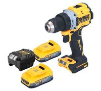 DeWalt DCD 800 E2 Perceuse-visseuse sans fil 18 V 90 Nm Brushless + 2x Powerstack batterie 1,7 Ah + chargeur