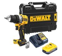 DeWalt DCD 800 H1T Perceuse-visseuse sans fil 18 V 90 Nm Brushless + 1x batterie Powerstack 5,0 Ah + chargeur + TSTAK