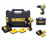 DeWalt DCD 805 D2T Perceuse-visseuse à percussion sans fil 18 V 90 Nm Brushless + 2x batterie 2,0 Ah + chargeur + TSTAK