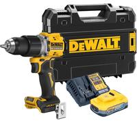 DeWalt DCD 805 H1T Perceuse-visseuse à percussion sans fil 18 V 90 Nm Brushless + 1x batterie Powerstack 5,0 Ah + chargeur + TSTAK