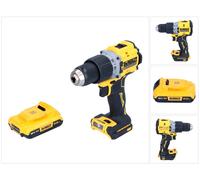 DeWalt DCD 805 N Perceuse-visseuse à percussion sans fil 18 V 90 Nm Brushless + 1x batterie 2,0 Ah - sans chargeur