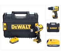 DeWalt DCD 805 NT Perceuse-visseuse à percussion sans fil 18 V 90 Nm Brushless + 1x batterie 1,7 Ah + TSTAK - sans chargeur