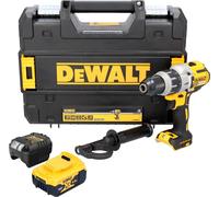 DeWalt DCD 996 18 V Brushless Li-Ion Perceuse visseuse à percussion sans fil à 3-étapes avec boîtier TSTAK + 1x Batterie DCB 184 2,0 Ah + Chargeur DCB 115