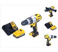 DeWalt DCD 996 E1 Perceuse-visseuse à percussion sans fil 18 V 95 Nm Brushless + 1x batterie 1,7 Ah + chargeur