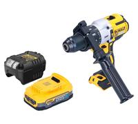 DeWalt DCD 996 E1 Perceuse-visseuse à percussion sans fil 18 V 95 Nm Brushless + 1x batterie Powerstack 1,7 Ah + chargeur