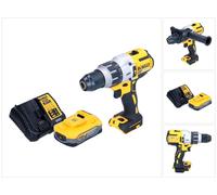 DeWalt DCD 996 H1 Perceuse-visseuse à percussion sans fil 18 V 95 Nm Brushless + 1x batterie Powerstack 5,0 Ah + chargeur