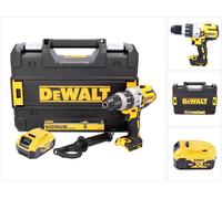 DeWalt DCD 996 NT Perceuse-visseuse à percussion sans fil 18V 95Nm Brushless + 1x Batterie 5,0 Ah + Coffret de transport - sans chargeur