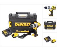 DeWalt DCD 996 P1 18 V Brushless Li-Ion Perceuse-visseuse à percussion sans fil avec boîtier TSTAK + 1x Batterie DCB 184 5,0 Ah + Chargeur DCB 115