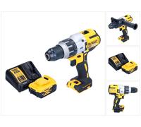 DeWalt DCD 996 P1 Perceuse-visseuse à percussion sans fil 95Nm Brushless 18V + 1x Batterie 5,0Ah + Chargeur