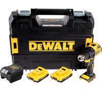 DeWalt DCD708D2T Perceuse-visseuse sans fil 18V Li-Ion Brushless + 2x Batteries 2,0Ah + Chargeur + Coffret