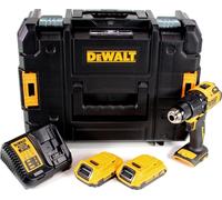 DeWALT DCD709D2T-QW - Marteau perforateur/pilote - sans fil - 2 vitesses - mandrin 13 mm - 65 N-m