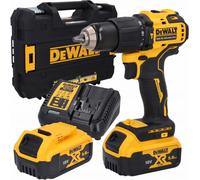 DeWalt Perceuse à percussion sans fil DCD709P2T 18V 2x5,0Ah