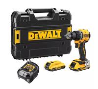 DeWALT DCD794D2T-QW Kit Perceuse-visseuse Sans Fil Li-ion 18 V (2 Batteries De 2,0 Ah) Dans Un Coffret TSTAK