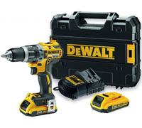 DeWALT DCD796D2-QW Perceuse percussion XR (70Nm/18V/2×2,0Ah) coffret TSTAK