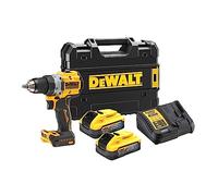 DEWALT DCD800H2T-QW Perceuse (sans fil) avec batterie avec chargeur Moteur sans balais Batterie