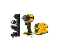 Perceuse visseuse à têtes multiples XR 18V - 2 batteries 2Ah - Li-Ion Brushless - DEWALT - DCD803D2T-QW