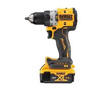 DEWALT DCD805P2T-QW Perceuse-visseuse à percussion compacte sans balais XR 18 V Li-Ion 5 Ah