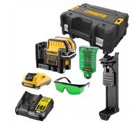DeWALT Laser croisé et 5 points DCE0825D1G 10,8 V faisceau vert 1 batterie 2,0 Ah XR