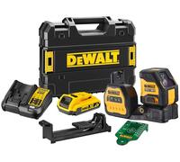DeWALT DCE088D1G18-QW Laser lignes croisées vert (18V/1x2,0Ah) Tstak