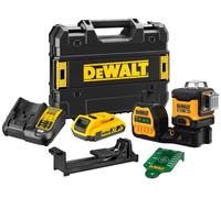 DeWALT DCE089D1G18 Niveau laser multi-lignes 3 x 360° (1x2,0Ah/18V/12V)