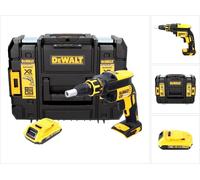 DeWalt DCF 620 18 V Brushless Visseuse plaque de plâtre sans fil en Coffret TSTAK II + 1x Batterie DCB 183 2,0 Ah - sans Chargeur