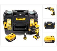 DeWalt DCF 620 18 V Brushless Visseuse plaque de plâtre sans fil en Coffret TSTAK II + 1x Batterie DCB 182 4,0 Ah sans Chargeur