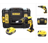 DeWalt DCF 620 18 V Brushless Visseuse plaque de plâtre sans fil en Coffret TSTAK II + 1x Batterie DCB 182 5,0 Ah - sans Chargeur