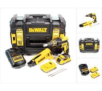 DeWalt DCF 620 D2K Visseuse plaque de plâtre 18V 1/4" Brushless + 2x Batteries 2,0Ah + Chargeur rapide + Coffret TSTAK
