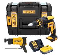 DeWalt DCF 620 H1T Visseuse pour cloisons sèches sans fil 18 V 30 Nm Brushless + 1x batterie Powerstack 5,0 Ah + chargeur + TSTAK