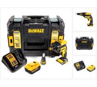 DeWalt DCF 620 M1 18 V Brushless Visseuse plaque de plâtre sans fil en Coffret TSTAK II + 1x Batterie DCB 182 4,0 Ah + Chargeur DCB 115 XR