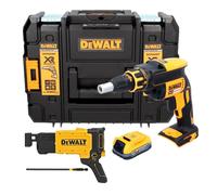 DeWalt DCF 620 NT Visseuse pour cloisons sèches sans fil 18 V 30 Nm Brushless + 1x batterie Powerstack 1,7 Ah + TSTAK - sans chargeur