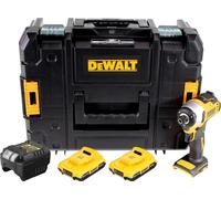 DeWalt DCF 809 D2T hoc sans fil 18 V 190 Nm 1/4'' Brushless + 2x batterie 2,0 Ah + chargeur + TSTAK