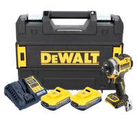 DeWalt DCF 860 H2T hoc sans fil 18 V 282 Nm 1/4" Brushless + 2x Powerstack batterie 5,0 Ah + chargeur + TSTAK