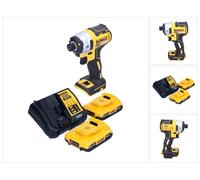 DeWalt DCF 887 D2 hoc sans fil 18 V 205 Nm 1/4'' Brushless + 2x batterie 2,0 Ah + chargeur