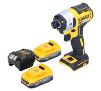 DeWalt DCF 887 E2 hoc sans fil 18 V 205 Nm 1/4'' Brushless + 2x Powerstack batterie 1,7 Ah + chargeur