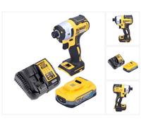 DeWalt DCF 887 H1 hoc sans fil 18 V 205 Nm 1/4" Brushless + 1x batterie Powerstack 5,0 Ah + chargeur