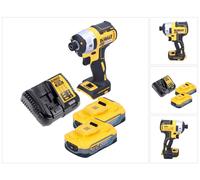 DeWalt DCF 887 H2 hoc sans fil 18 V 205 Nm 1/4" Brushless + 2x batterie Powerstack 5,0 Ah + chargeur