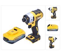 DeWalt DCF 887 N Clé à choc sans fil 18 V 205 Nm 1/4" Brushless + 1x batterie Powerstack 5,0 Ah - sans chargeur