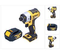 DeWalt DCF 887 N hoc sans fil 18 V 205 Nm 1/4'' Brushless + 1x batterie 4,0 Ah - sans chargeur