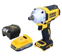 DeWalt DCF 892 E1 hoc 18 V 812 Nm 1/2'' Brushless + 1x batterie Powerstack 1,7 Ah + chargeur