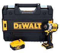 DeWalt DCF 921 NT Clé à choc sans fil 18 V 400 Nm 1/2" Brushless + 1x batterie 5,0 Ah + TSTAK - sans chargeur