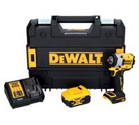 DeWalt DCF 921 P1T hoc sans fil 18 V 400 Nm 1/2" Brushless + 1x batterie 5,0 Ah + chargeur + TSTAK