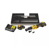 DeWALT DCF500L2G-QW Clé a cliquet sans fil 1/4''+ 3/8” (12V/2x3,0Ah)