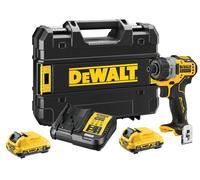 DeWalt Visseuse DCF601D2-QW XR 12V Brushless Li-Ion 2x2Ah 15 réglages de couple