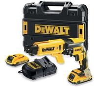 DeWALT DCF620D2K-QW Visseuse plaquiste (porte-embout : 1/4"/30Nm) XR (2x2,0Ah/18V) TSTAK