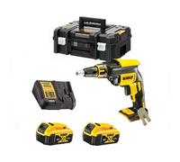 Dewalt DCF620P2T-QW Set doutils à batteries 18V - Visseuse plaques de plâtre (2x batterie 5.0Ah) dans TSTAK - Moteur sans charbon