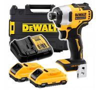 DeWalt DCF809L2T hocs 1/4" 18 Volt (2x3.0Ah valise TSTAK) 170Nm,