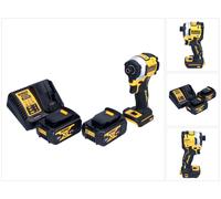 DeWalt DCF850M2 Visseuse à choc sans fil 205Nm 1/4" 18V Brushless + 2x Batteries 4,0Ah + Chargeur