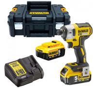 DeWALT DCF887P2 Clé a chocs 1/4" (205Nm/18V/2x5,0Ah) Tstak
